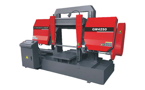 谢岗镇GW4250双柱龙门卧式带锯床