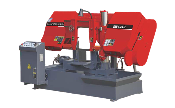 谢岗镇GW4240双柱卧式带锯床