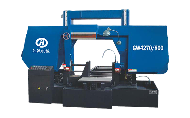 谢岗镇GW4270/800双柱龙门卧式带锯床